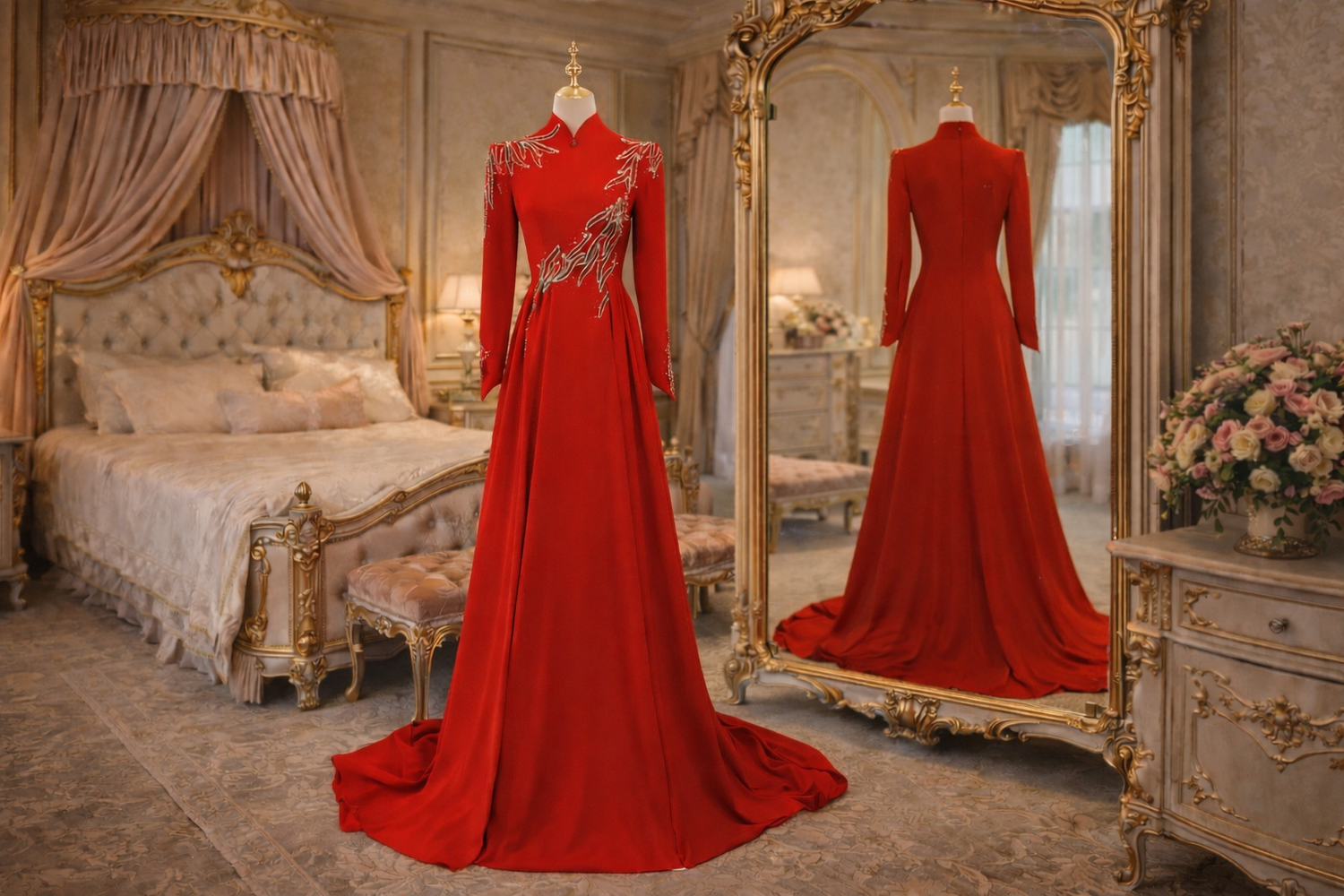 ( أزياء فاخرة ( قطع استثنائية لإطلالة ملكية