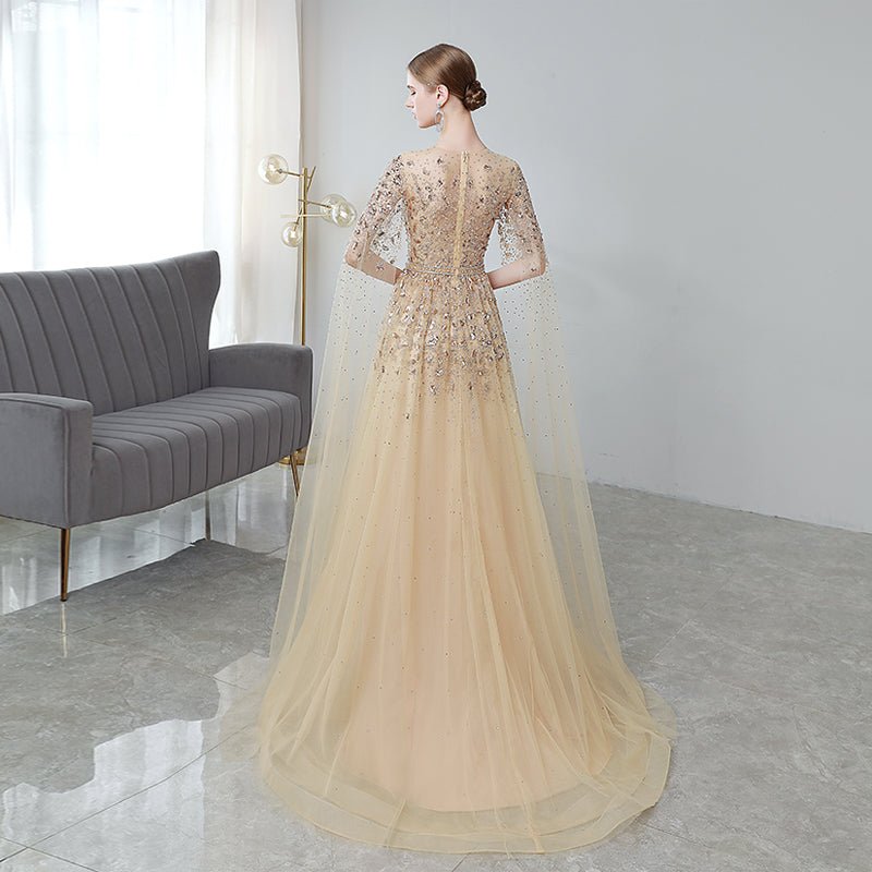 أناقة ذهبية فاخرة - Rebecca Fashion