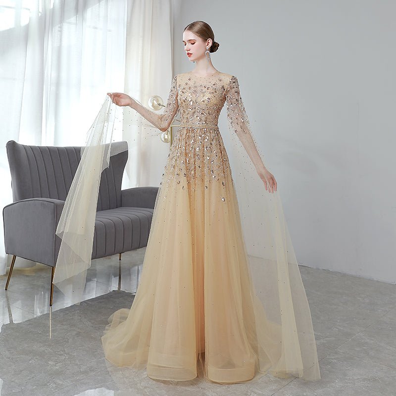 أناقة ذهبية فاخرة - Rebecca Fashion